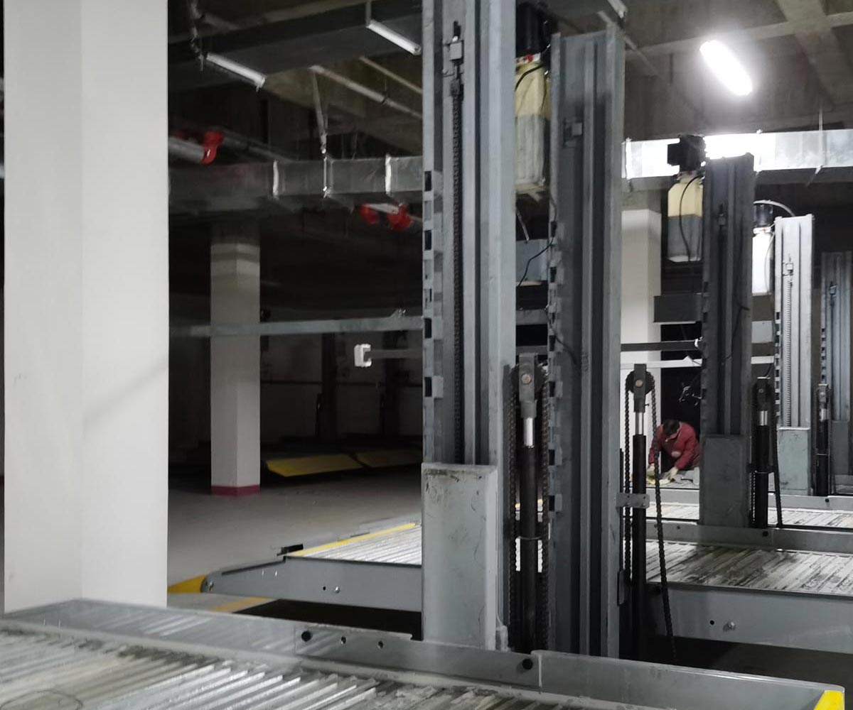PSH升降横移式机械停车设备租用