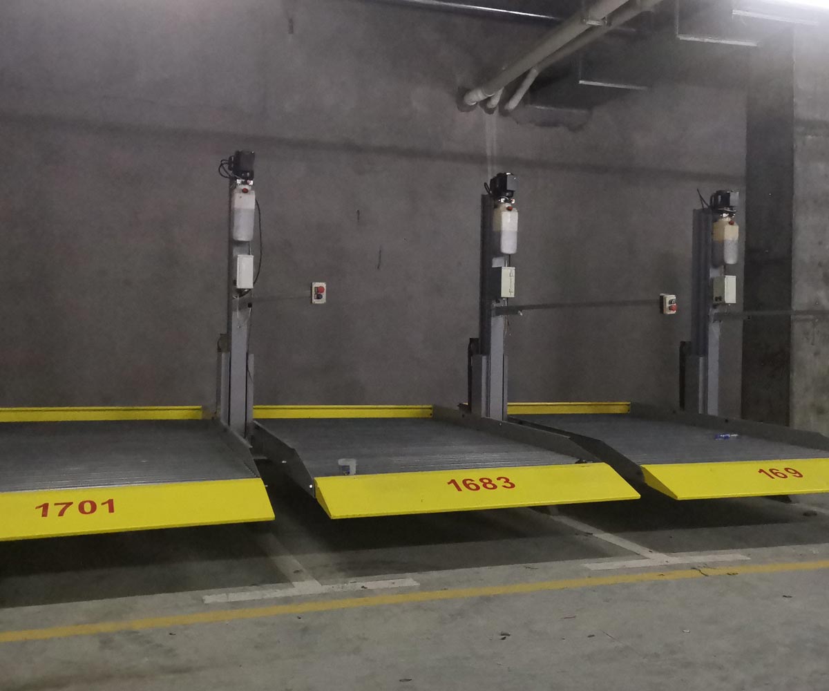 宜宾市小区四柱简易类机械停车