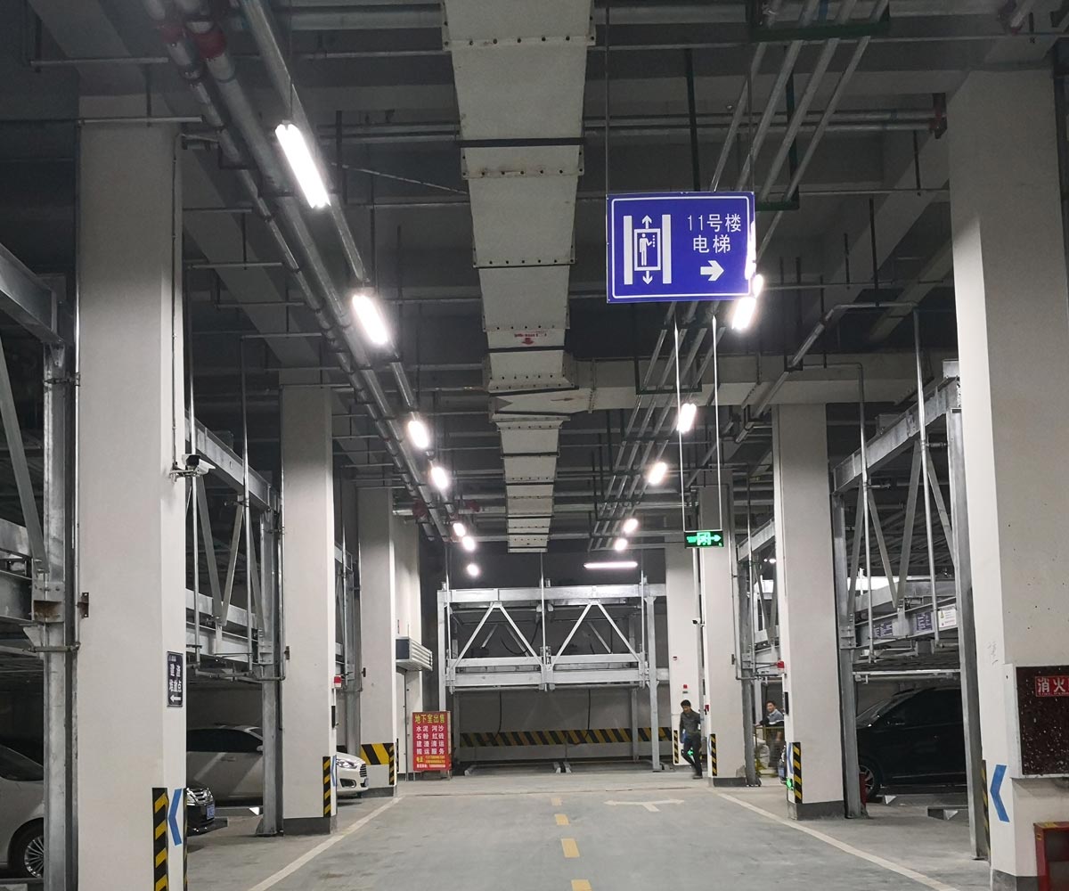 雅江县单列PSH2二层升降横移机械式立体车库设备