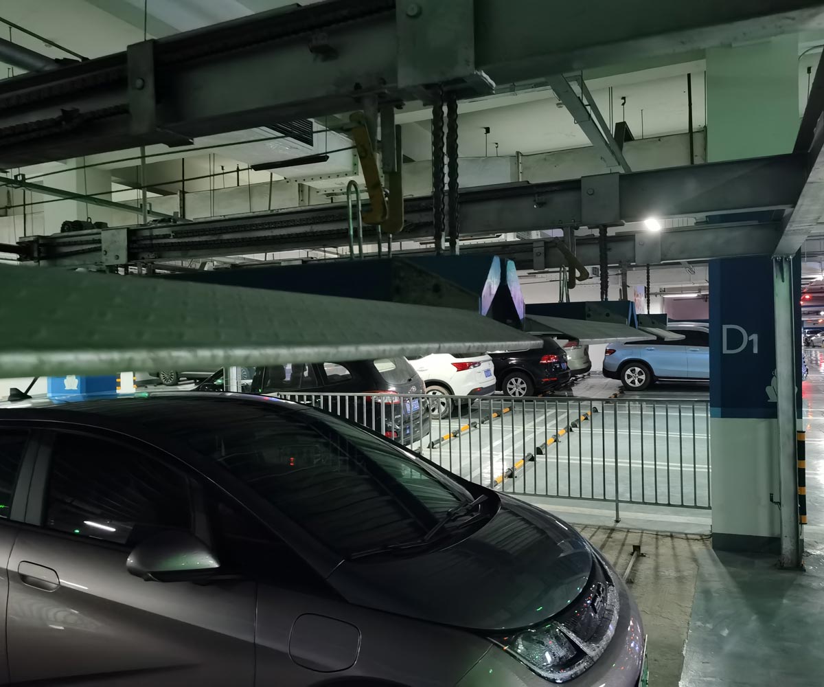 华蓥市PSH6六层升降横移机械式立体车库设备